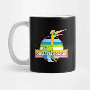 Queertzalcoatlus Pride Dinosaur Mug